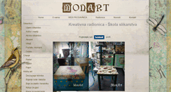 Desktop Screenshot of monart.co.rs